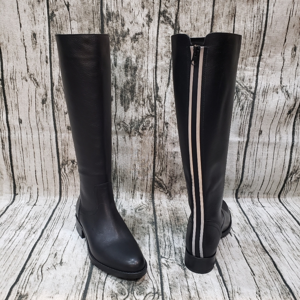 Edgy Chic Steve Madden Racing Stripe Leath… - Picture 8 of 12